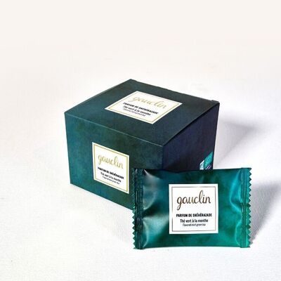 Bolsitas de té verde menta ecológico - perfume Shéhérazade