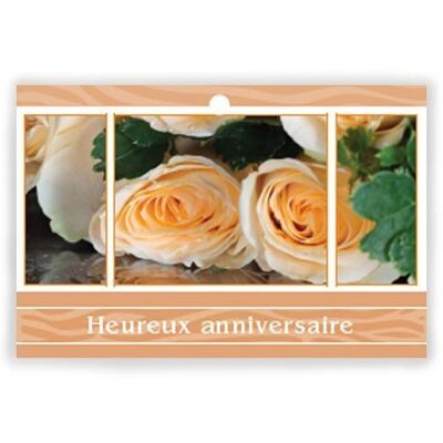 Eternel 1002 003 Heureux Anniversaire x 10 cartes - Carte de voeux