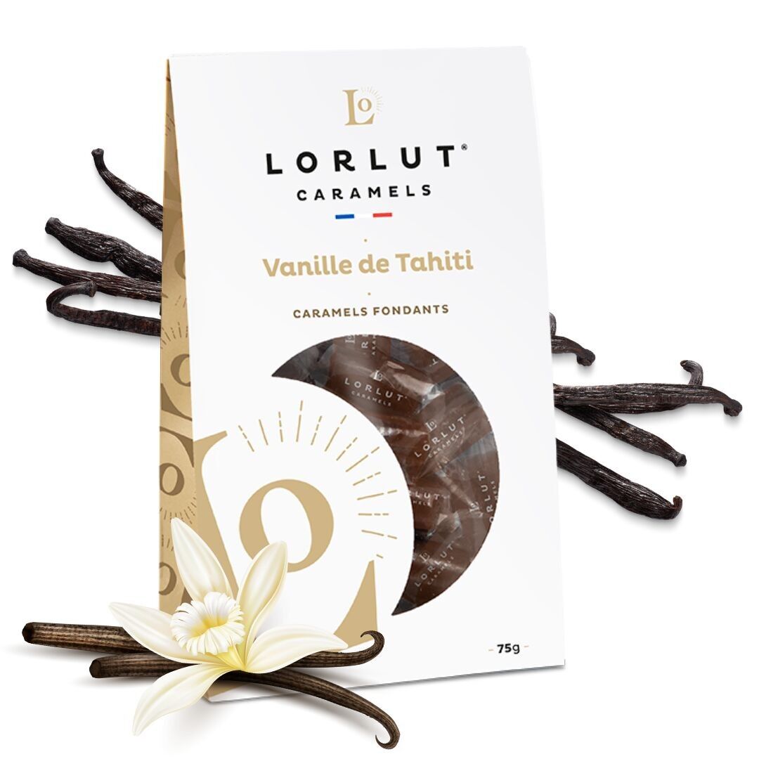 Tahitian Vanilla Fondant Caramels 75gr