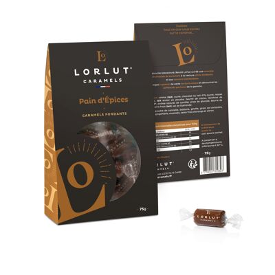 Caramels Fondants Pain d'Epices 75gr