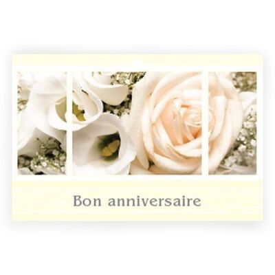 Eternel 1002 006 Bon Anniversaire x 10 cartes - Carte de voeux