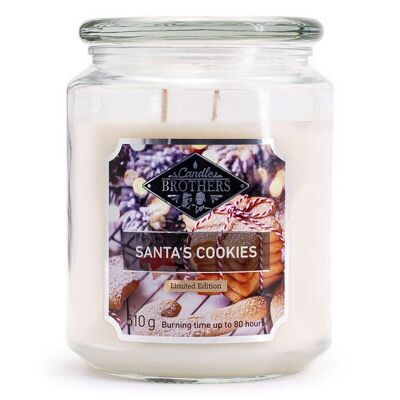 Scented candle Santa's Cookies - 510g