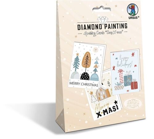 Diamond Painting Greeting Cards "Cosy X-Mas"