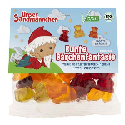 Gummy bears vegan organic - Sandmann Bear Fantasy 10 x 75g