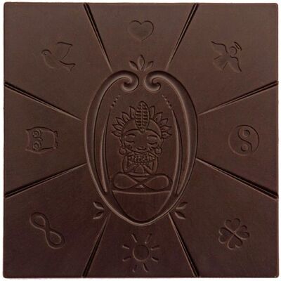 chocolate vegano orgánico - chocolate chamán "60% contenido de cacao" 15 x 50g
