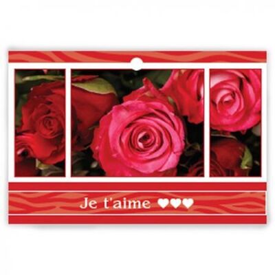 Eternal 1002 014 I love you x 10 cards - Greeting card