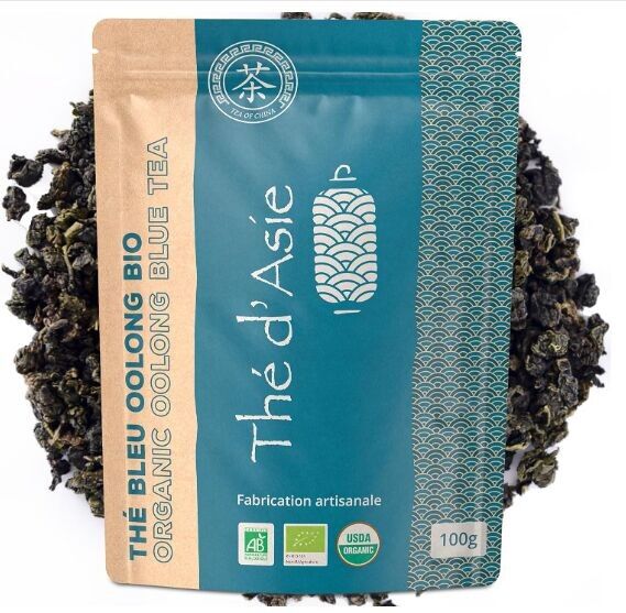 Blauer Tee – Oolong – Bio – Großpackung – 100 g – VO100