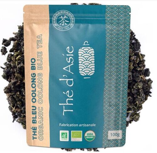 Thé bleu - Oolong - Biologique - en vrac - 100g