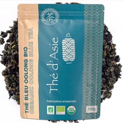 Blue tea - Oolong - Organic - loose - 100g