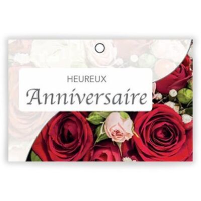 Pure 1001 002 Heureux Anniversaire x 10 cartes - Carte de voeux