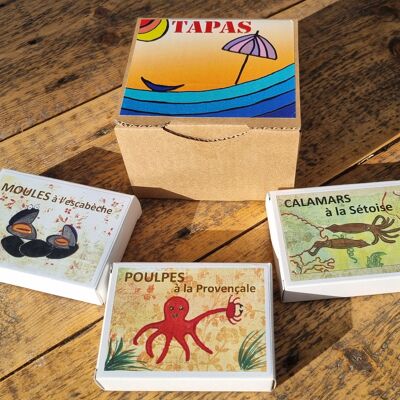 COLLECTOR'S GIFT BOX OF 3 TAPAS