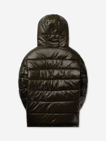 Puffer brillant | Kaki 3