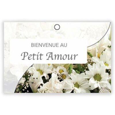 Pure 1001 011 Bienvenue au petit amour x 10 cartes - Carte de vœux