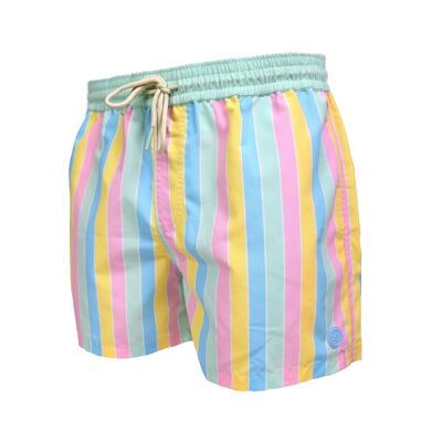 Color Mania Badeshorts aus 100 % recyceltem Polyester
