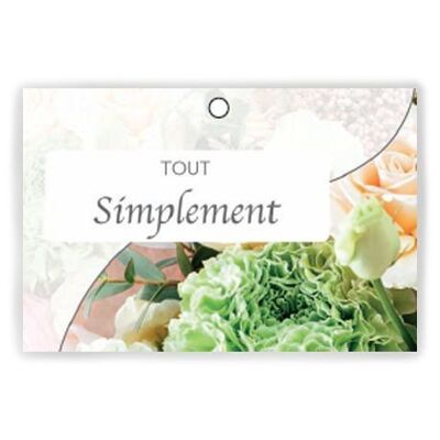 Pure 1001 018 Tout simplement x 10 cartes - Carte de voeux