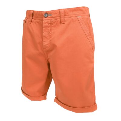 First Horizon Shorts aus 100 % Bio-Baumwolle – Orange