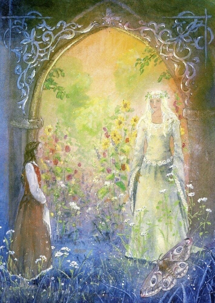 Regina delle fate delle cartoline