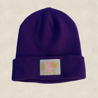 BONNET RELAX PURPLE