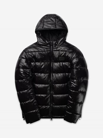 Puffer brillant | Noir de jais 1