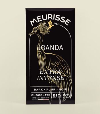 Chocolat noir bio d'Ouganda (100g)