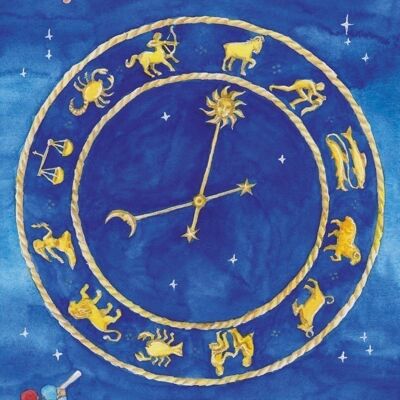 Cartolina dello zodiaco