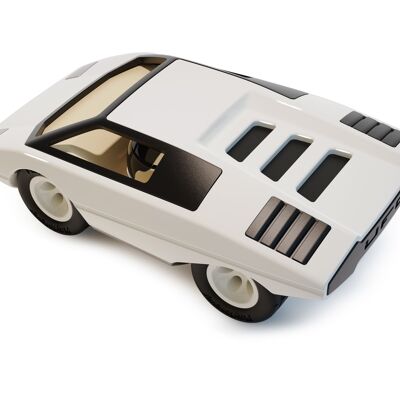Playforever - Ufo Colomba Car - White - L.17.60 cm - %