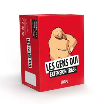 EDITION CLASSIQUE + EXTENSION TRASH - Les Gens Qui - Les Gens Qui - Jeux de société - LE jeu d'ambiance 100% français 🇫🇷 - Idée cadeau original 🤩 7