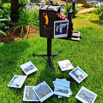 Kit de caméra à film instantané DIY Pinhole SQUARE pour auto-assemblage 14