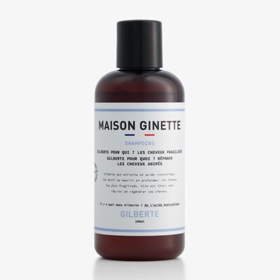 GILBERTE - Shampoo volumizzante con acido ialuronico formulato per capelli danneggiati