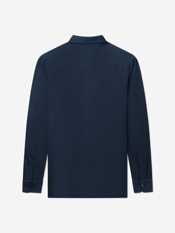 Chemise coupe ajustée | Robe bleue 3