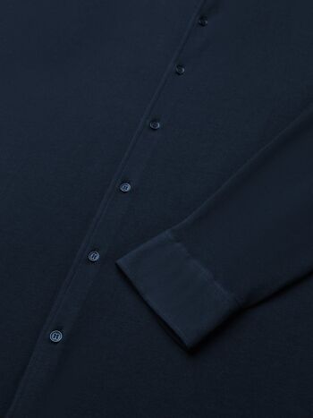 Chemise coupe ajustée | Robe bleue 5