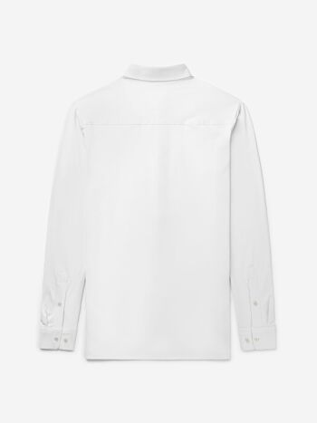 Chemise coupe ajustée | Blanc brillant 3