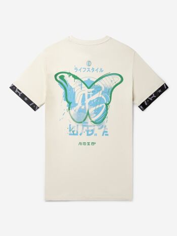 Tee-shirt Tokyo | Gris à tête blanche 1