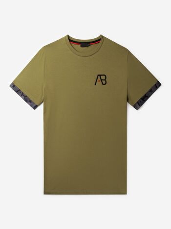 Tee-shirt drapeau | Olive gothique 9