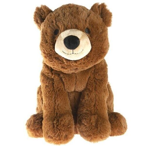 Peluche bouillotte ours brun