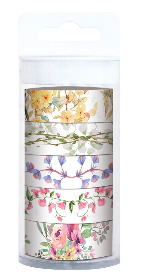 Masking Tape 5er-Set "Flora"