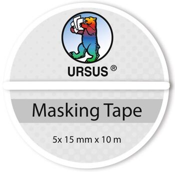 Masking Tape Lot de 5 « Flore » 2