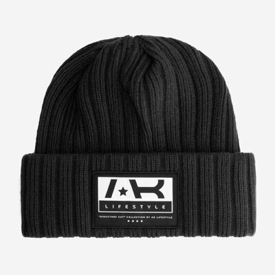 Cut Beanie | Dark Grey