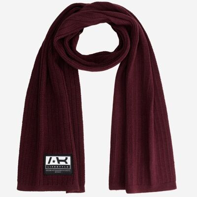 Cut Scarf | Burgundy