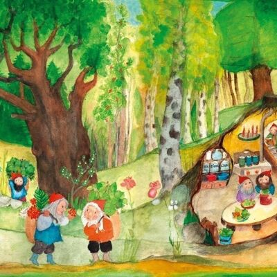 Herbal Gnomes Postcard