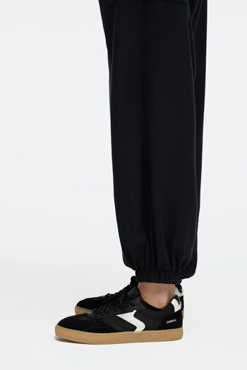 Pantalon de jogging noir (3376) 100% coton 4