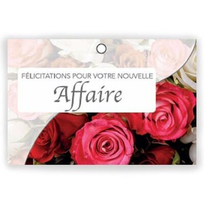 Pure 1001 023 Félicitations pour votre nouvelle Affaire x 10 cartes - Carte de vœux