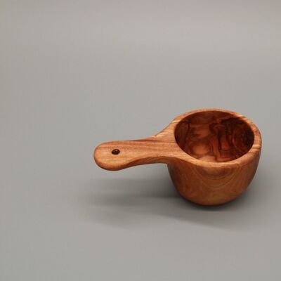 Misurino, cucchiaio per farina | in legno d'ulivo | Ø ca. 7 cm| Fatto a mano