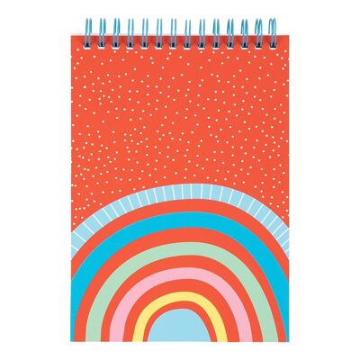Rainbow Spiral Notebook