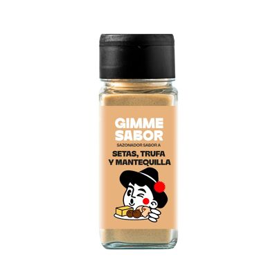 GIMME SABOR Vegetable Seasoning Mushroom, Truffle and Butter Flavor 55g, without allergens or glutamate