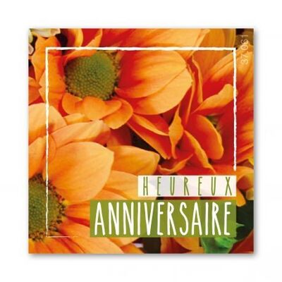 Klebeetiketten „Happy Birthday“ x 500 Stück – Selbstklebendes Etikett