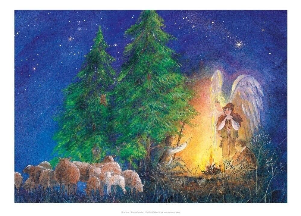 Tirage d'art feu de berger