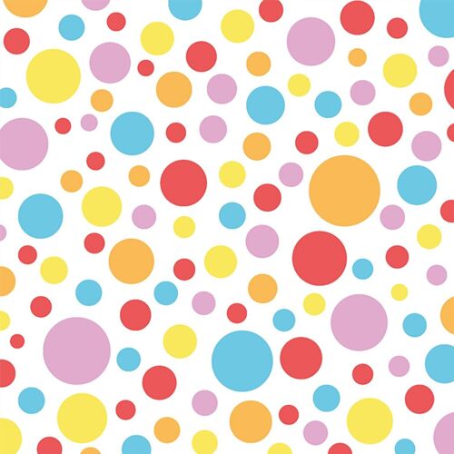 Dots multicolor Napkin 25x25
