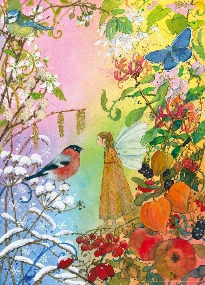 Stampa d'arte quattro stagioni