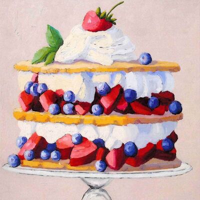 Berry Delicious Napkin 25x25